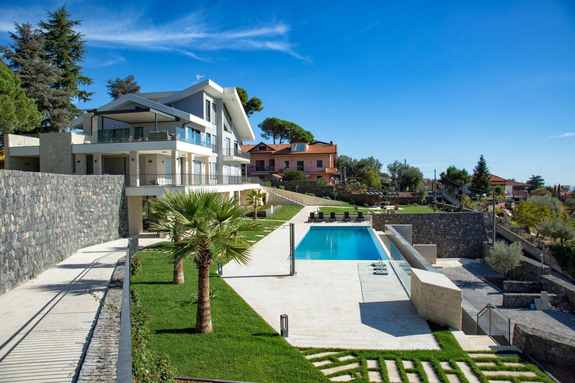 Villa Rita Pool & Spa Mascalucia Esterno foto